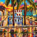 Arte digital EduNewton – Fonte do Ribeirão, São Luís